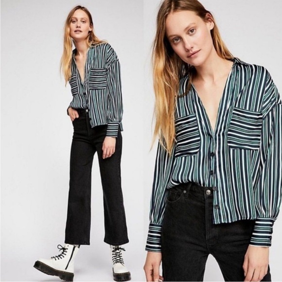 Free People Mad About You Button Down Shirt - Picture 3 of 10